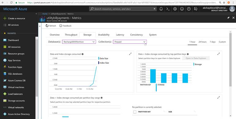 Cosmos DB Partitioning