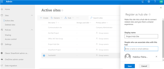 SharePoint Online - Hub Sites