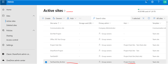 SharePoint Online - Hub Sites