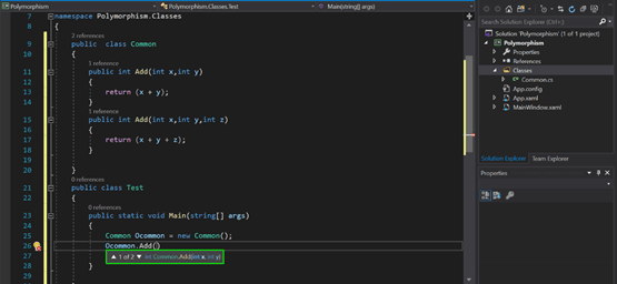 Overview Of Polymorphism In C#