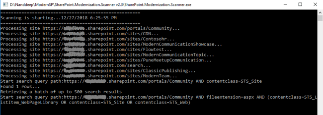Overview of SharePoint Modernization Scanner