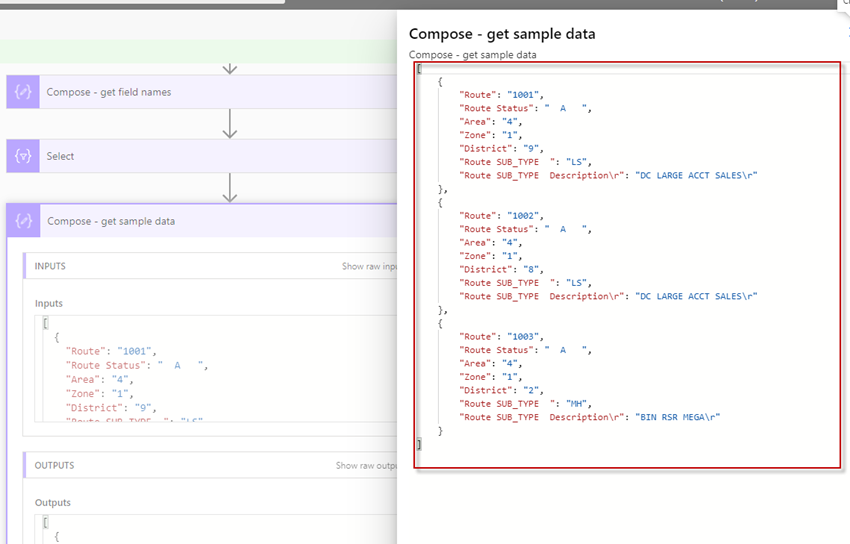 Parse CSV File Using Power Automate