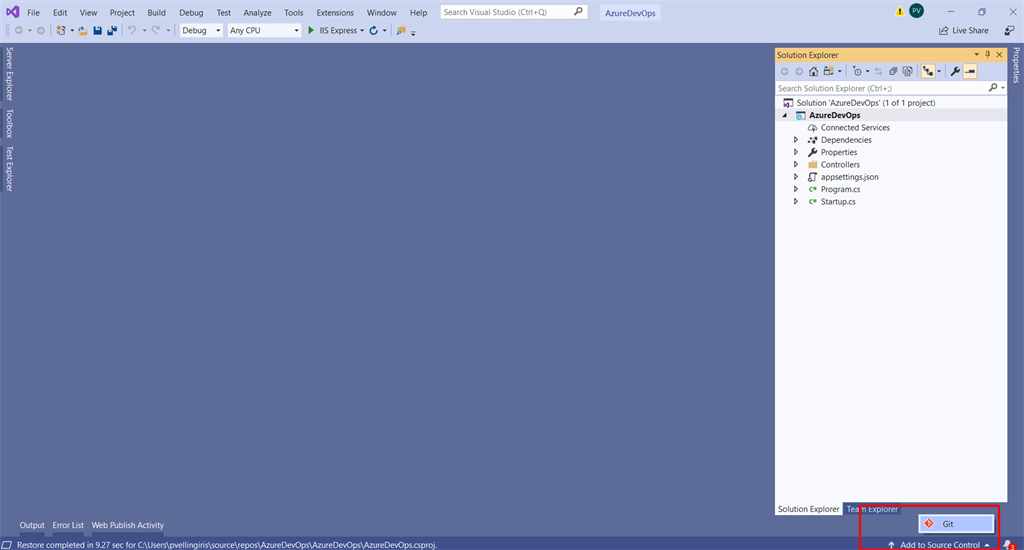 CI/CD Implementation For Simple Web Application Using Azure DevOps