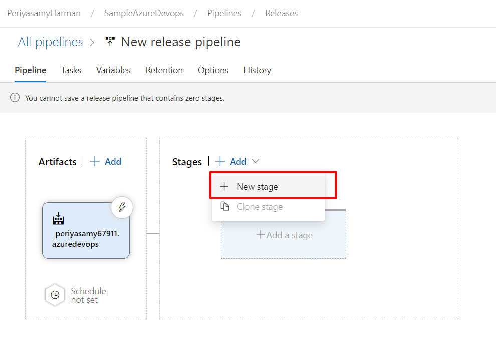 CI/CD Implementation For Simple Web Application Using Azure DevOps