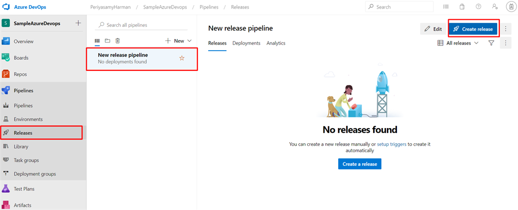 CI/CD Implementation For Simple Web Application Using Azure DevOps