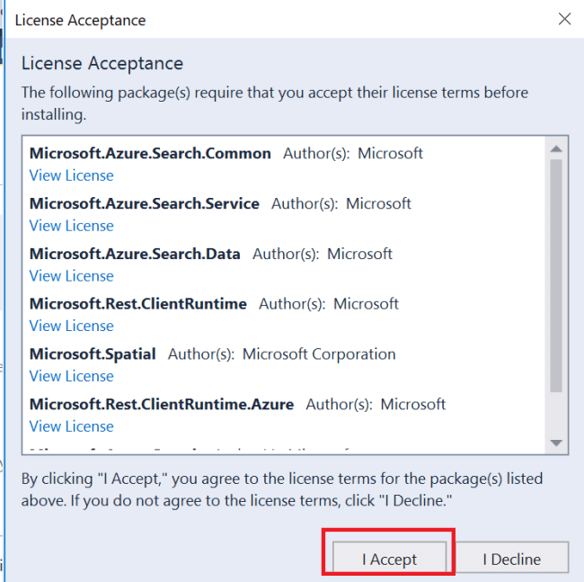Searching The Index In Azure Portal And Implementation Using Visual Studio