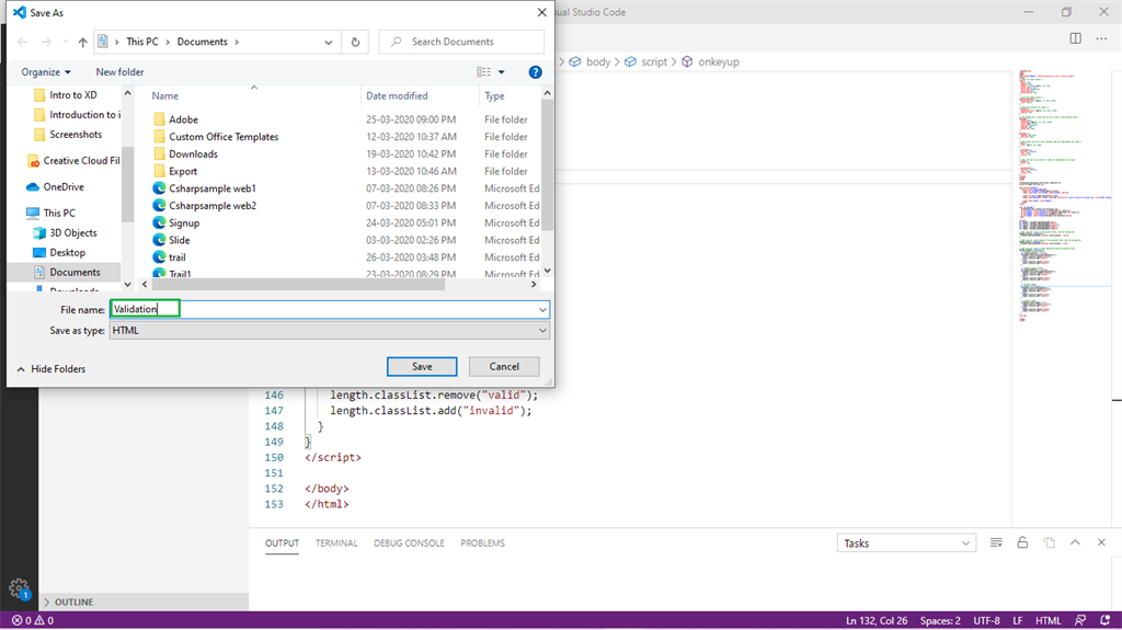 Password Validation In Website