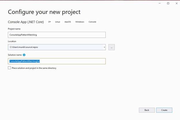 Pattern Matching in C# 9.0