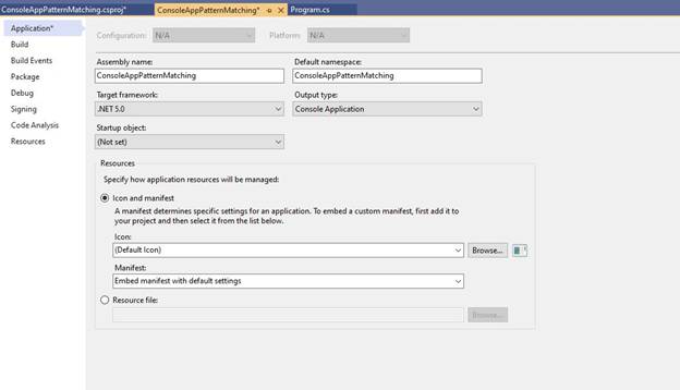Pattern Matching in C# 9.0