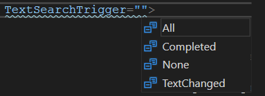 TextSearchTrigger
