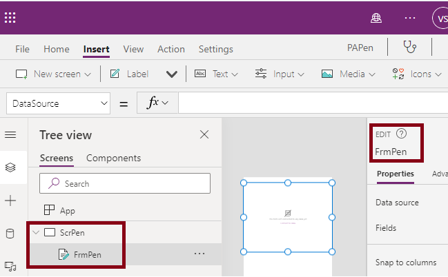 Pen Input Control In Power Apps