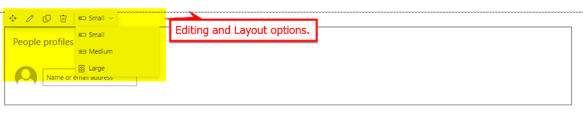 People Web Part in SharePoint Online