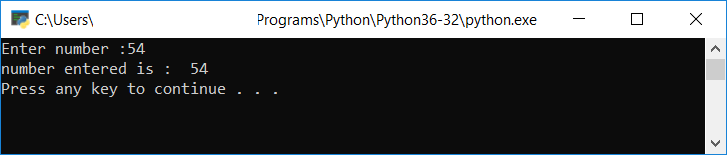 Perform Input And Output Operations - Python