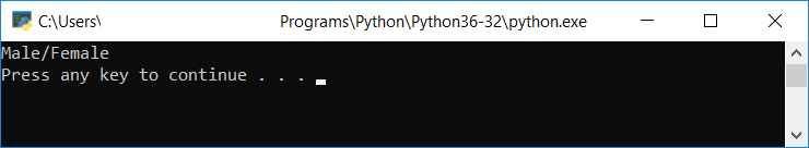 Perform Input And Output Operations - Python