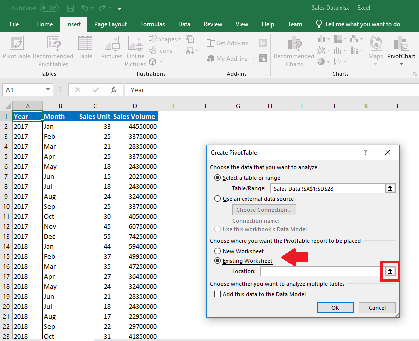 Pivot Tables and Pivot Charts in Excel