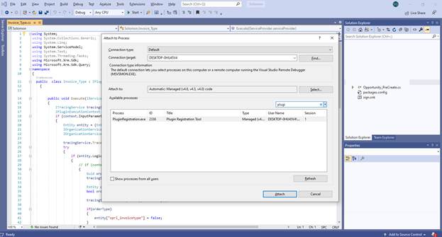 Plugin Profiler in Dynamics CRM