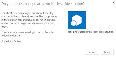 PnP Folder Explorer Control In SharePoint Framework