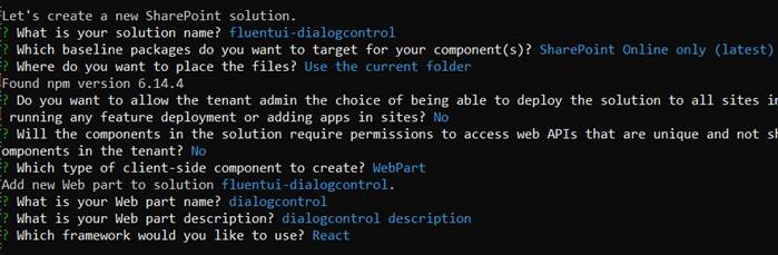 PnP List Picker And Fluent UI Dialog Control In SharePoint Framework