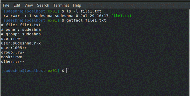 POSIX Access Control Lists