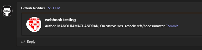 Post GitHub Events to a Microsoft Teams Channel Using C#.NET