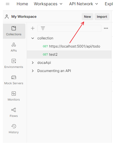 Postman - Create a Workspace