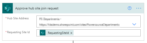 Power Automate Actions For Managing Hub Site Requests