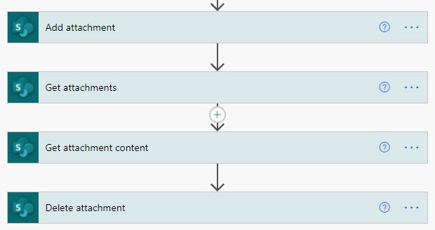 Power Automate Actions For Managing SharePoint Attachments