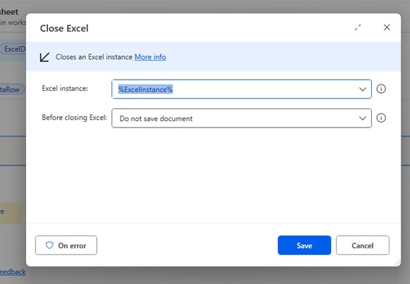 Power Automate Desktop: Read Excel and Use as Data Table (PAD)