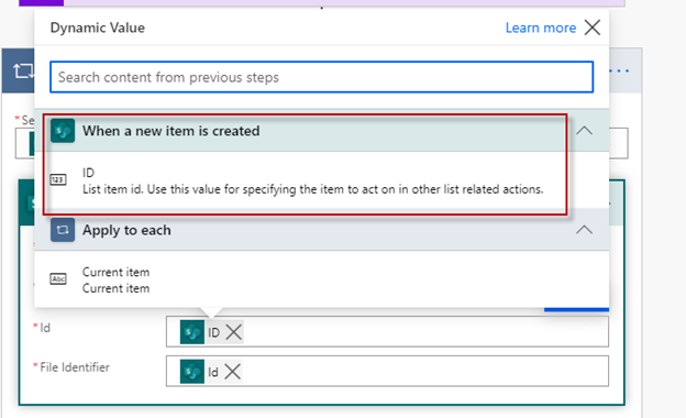 Power Automate Sending Attachments