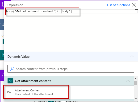 Power Automate Sending Attachments
