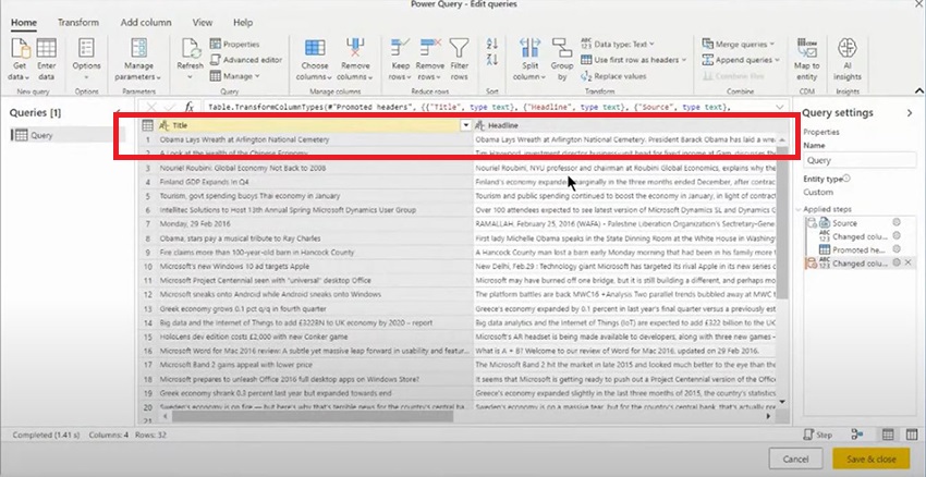 Power BI Tutorial: Sentiment Analysis