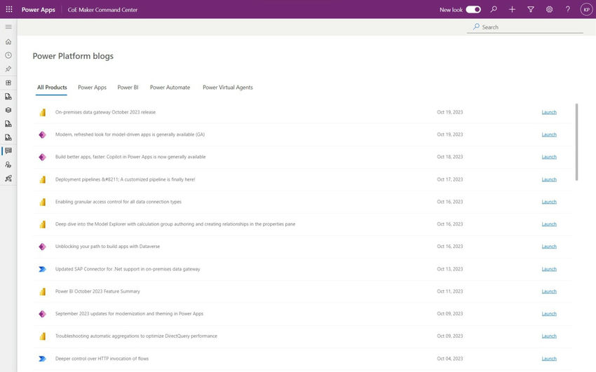 Power platform blogs