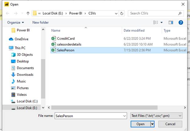 Power Query in Power BI