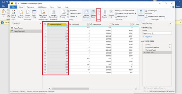 Power Query in Power BI