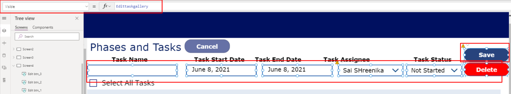 PowerApps Bulk Update Collection With Patch And Floating Concept Used For Screen Customization