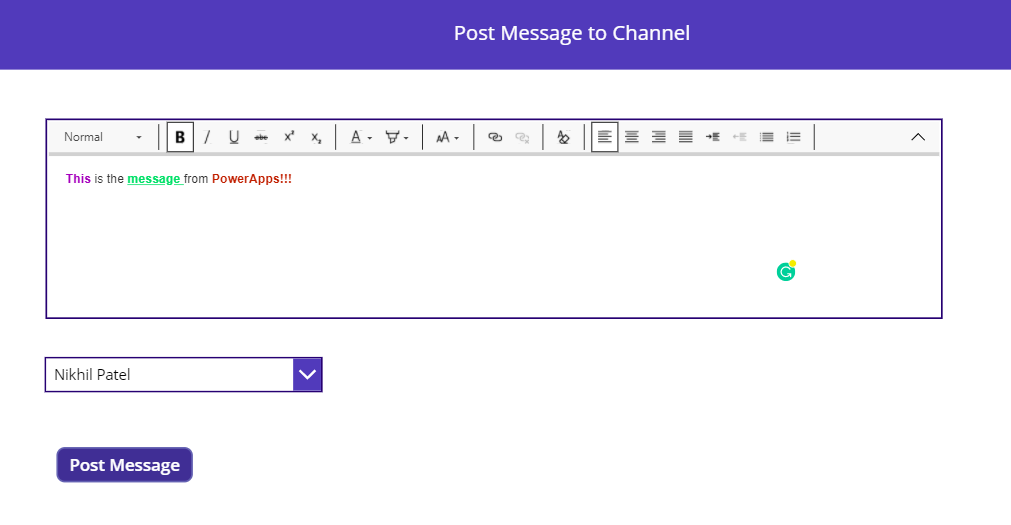 PowerApps And MS Teams Integration