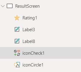 Result Screen Controls