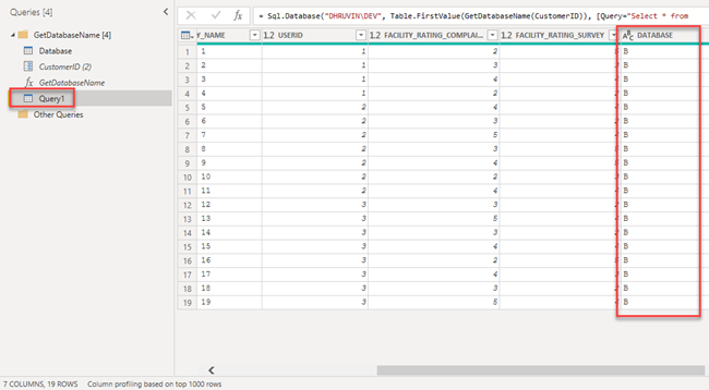 PowerQuery - Dynamically Pass Database Name as Parameter to fetch the ...