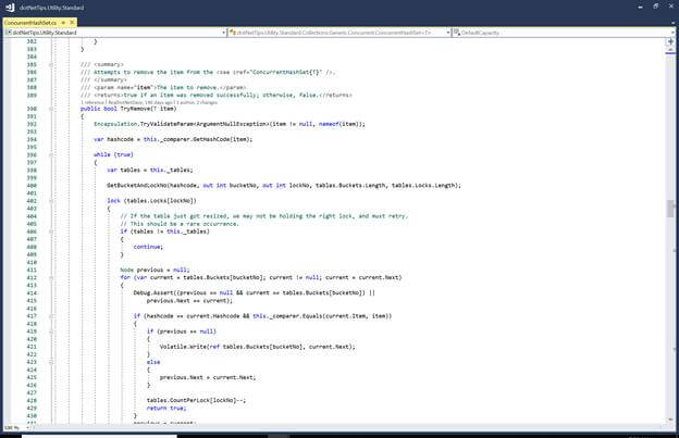 Presenting Code Samples with a Dark Theme