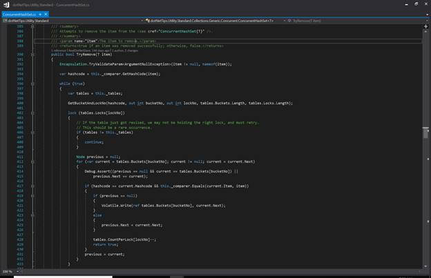 Presenting Code Samples with a Dark Theme
