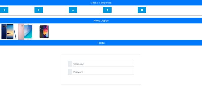 PrimeNG UI Components For Angular - Sidebar,Lightbox and Tooltip
