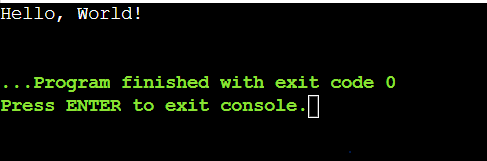 Simple Hello World in Java program