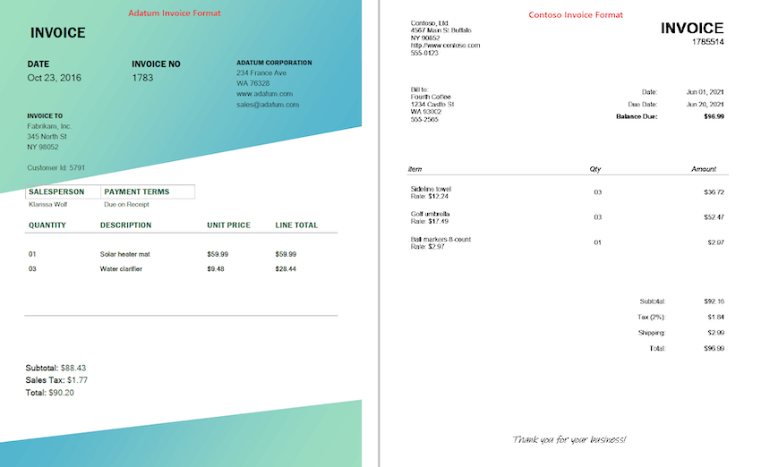 Process Structured Documents with Microsoft Syntex