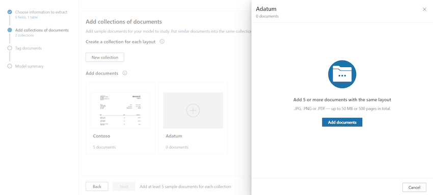 Process Structured Documents with Microsoft Syntex