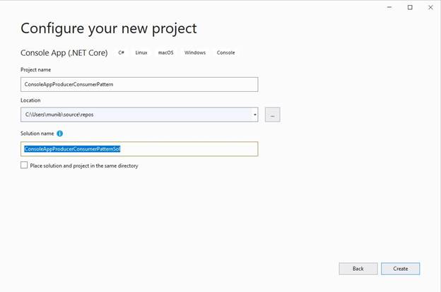 configure project