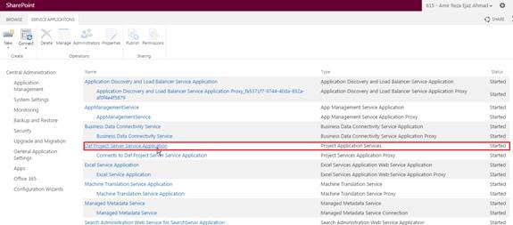 Application Management