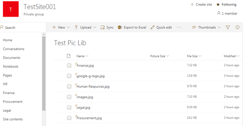 Promoted Links Web Part In SharePoint Online Modern Page
