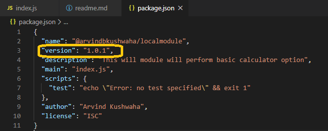 Publish Module To NPM(Node Package Manager)