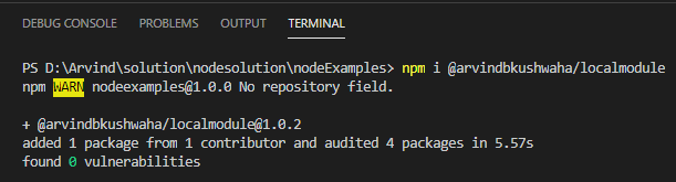 Publish Module To NPM(Node Package Manager)