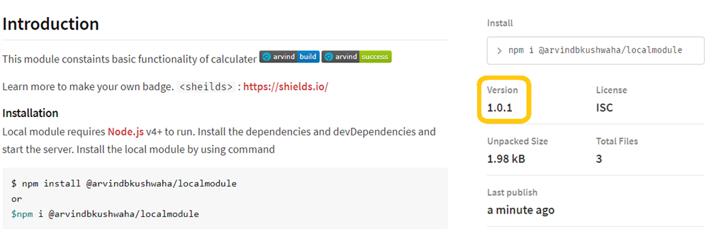 Publish Module To NPM(Node Package Manager)
